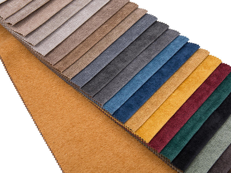 250 - 520GSM النسيج المفروشات ملون شنيل الصلب