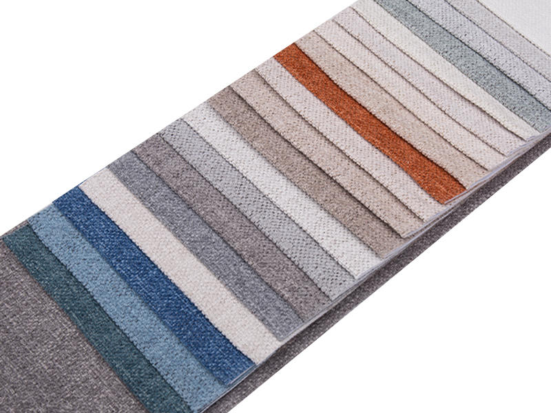 250 - 520GSM النسيج المفروشات ملون شنيل الصلب