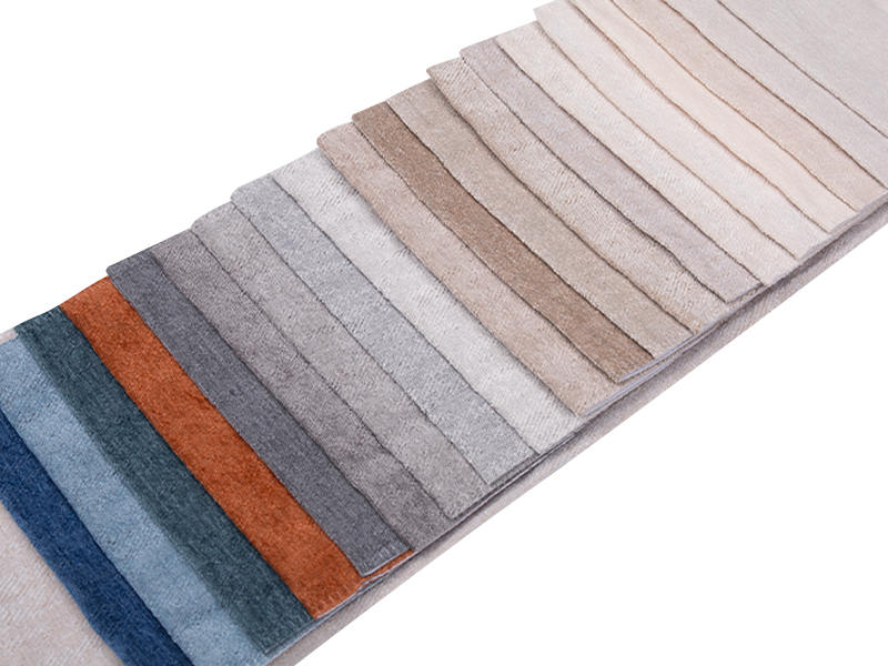 250 - 520GSM النسيج المفروشات ملون شنيل الصلب