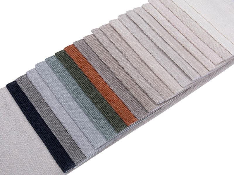 250 - 520GSM النسيج المفروشات ملون شنيل الصلب