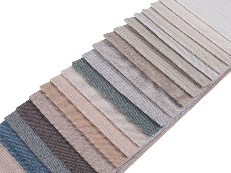 250 - 520GSM النسيج المفروشات ملون شنيل الصلب