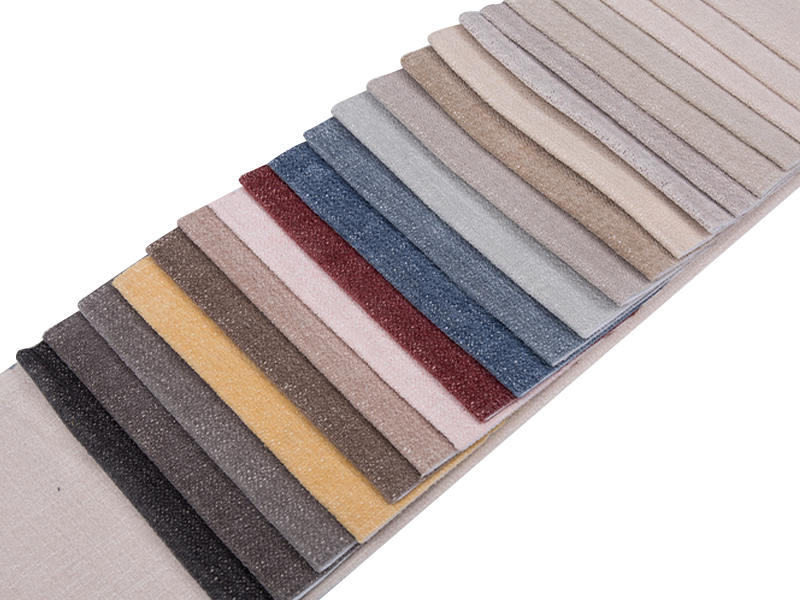 250 - 520GSM النسيج المفروشات ملون شنيل الصلب