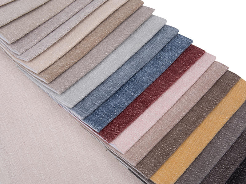 250 - 520GSM النسيج المفروشات ملون شنيل الصلب