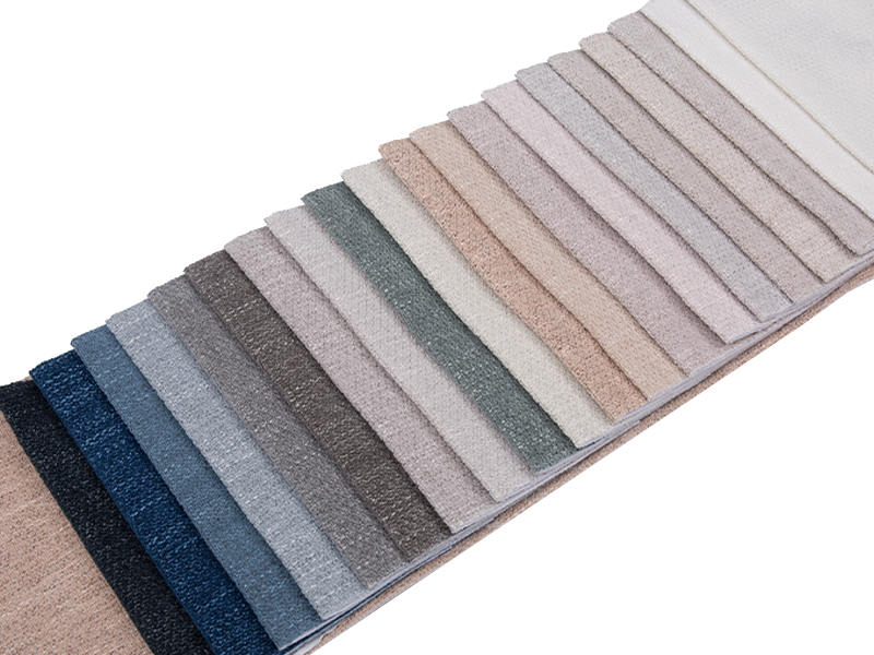 250 - 520GSM النسيج المفروشات ملون شنيل الصلب