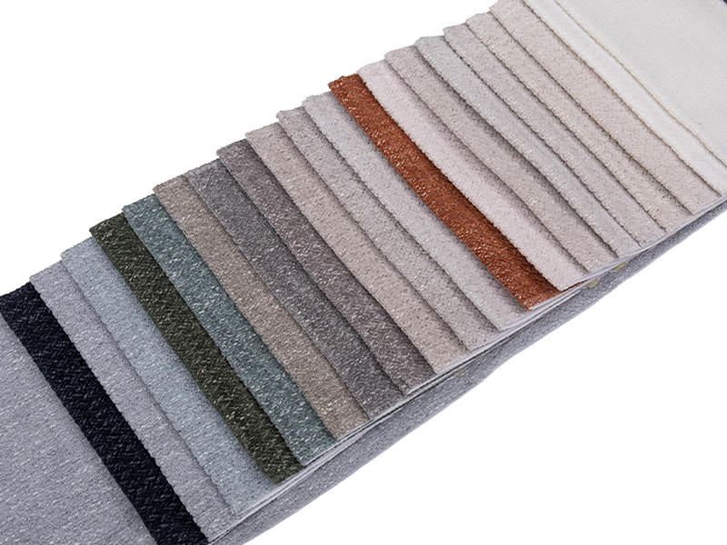 250 - 520GSM النسيج المفروشات ملون شنيل الصلب