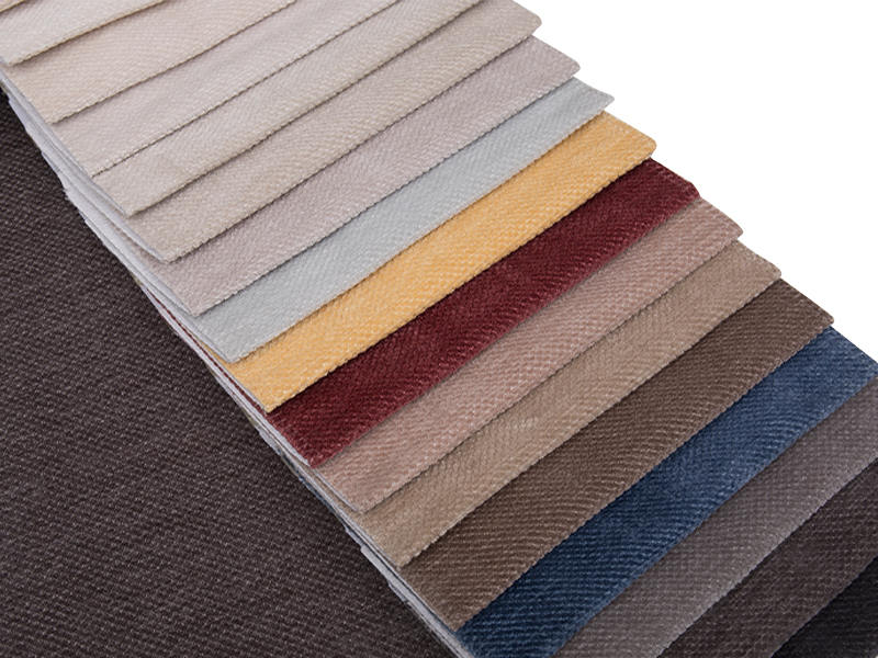 250 - 520GSM النسيج المفروشات ملون شنيل الصلب