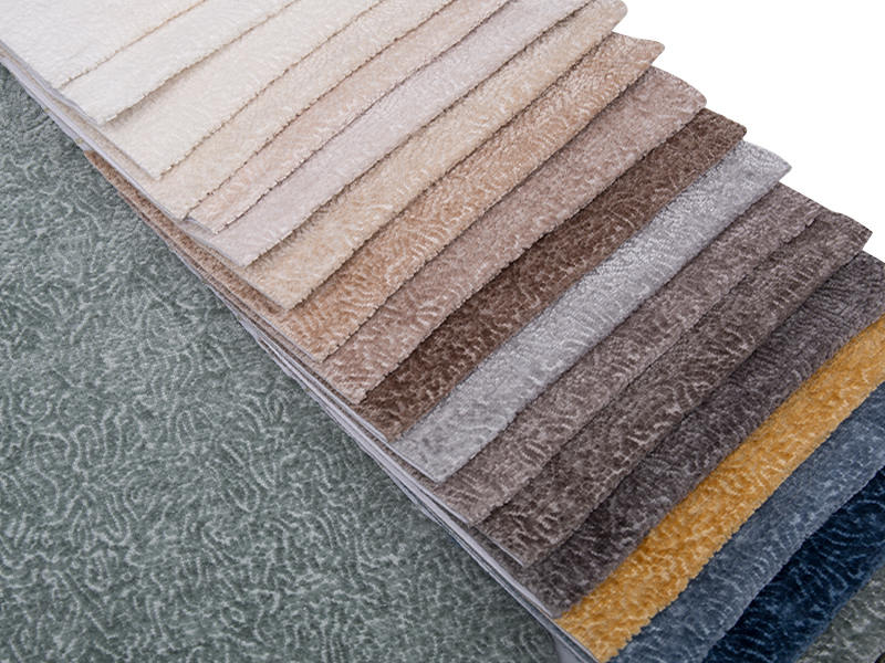 250 - 520GSM النسيج المفروشات ملون شنيل الصلب