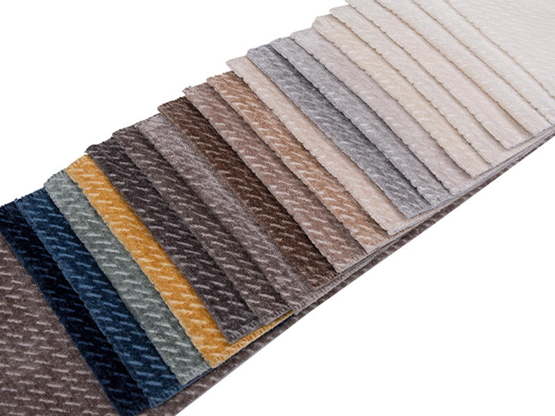 250 - 520GSM النسيج المفروشات ملون شنيل الصلب