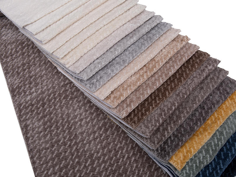 250 - 520GSM النسيج المفروشات ملون شنيل الصلب
