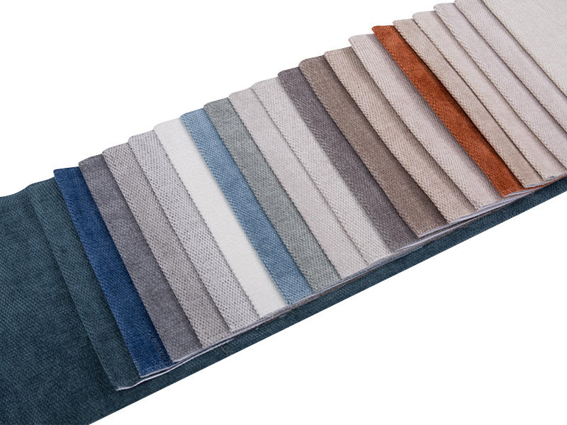 250 - 520GSM النسيج المفروشات ملون شنيل الصلب