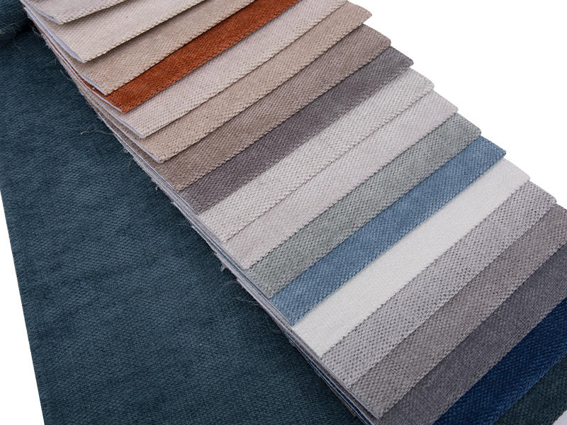 250 - 520GSM النسيج المفروشات ملون شنيل الصلب