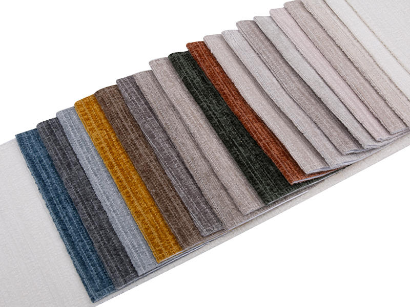 250 - 520GSM النسيج المفروشات ملون شنيل الصلب